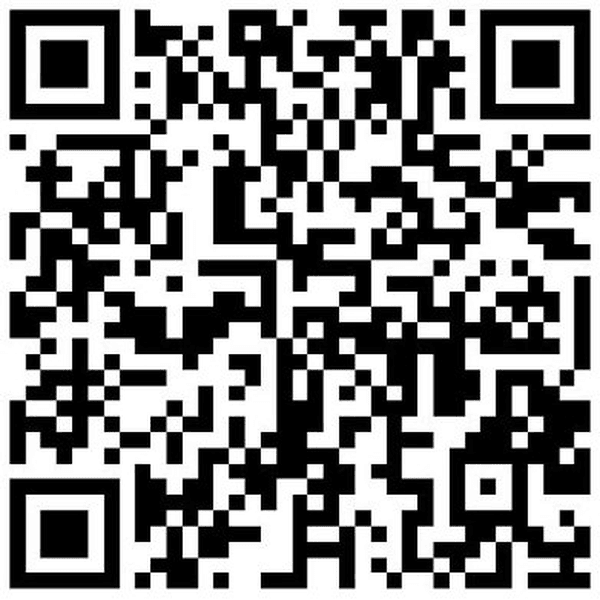 QR-Code für die freiwillige Unterstützung der App Schicksalspfad
